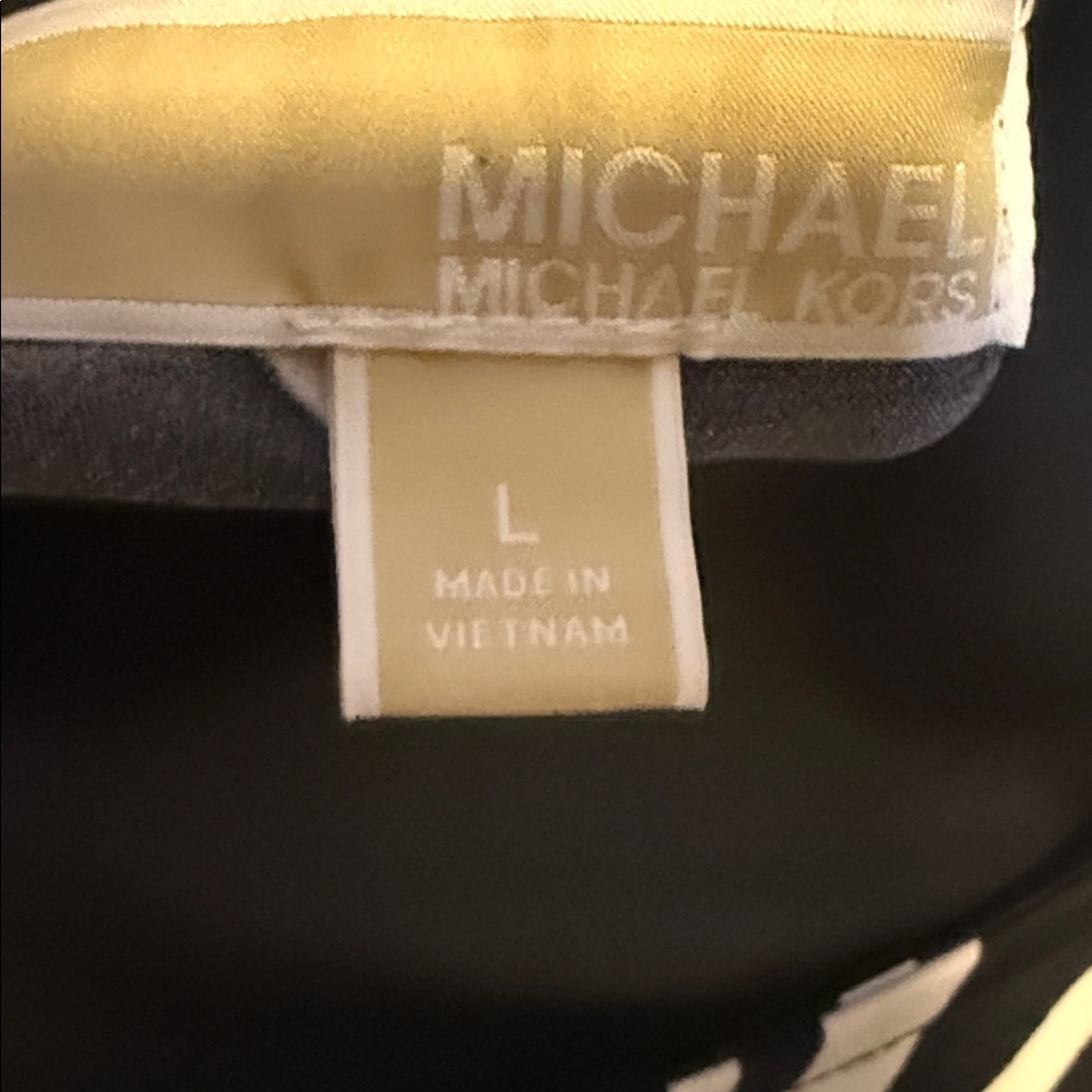 MICHAEL Michael Kors Black and White Zebra Print Mini Dress - Picture 8 of 14